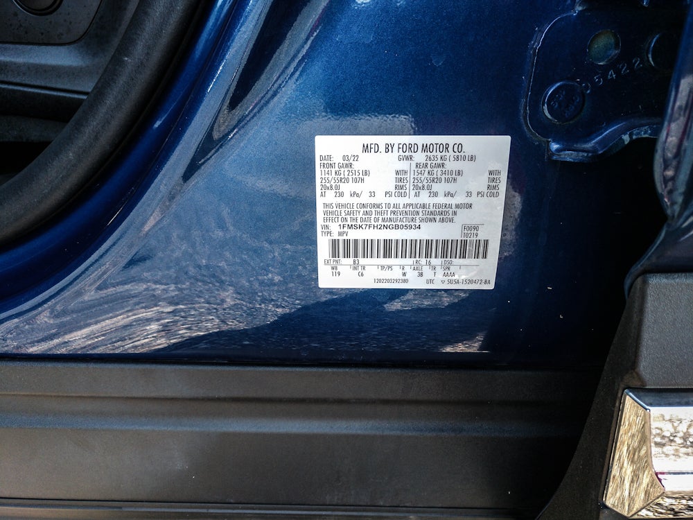 2022 Ford Explorer Limited