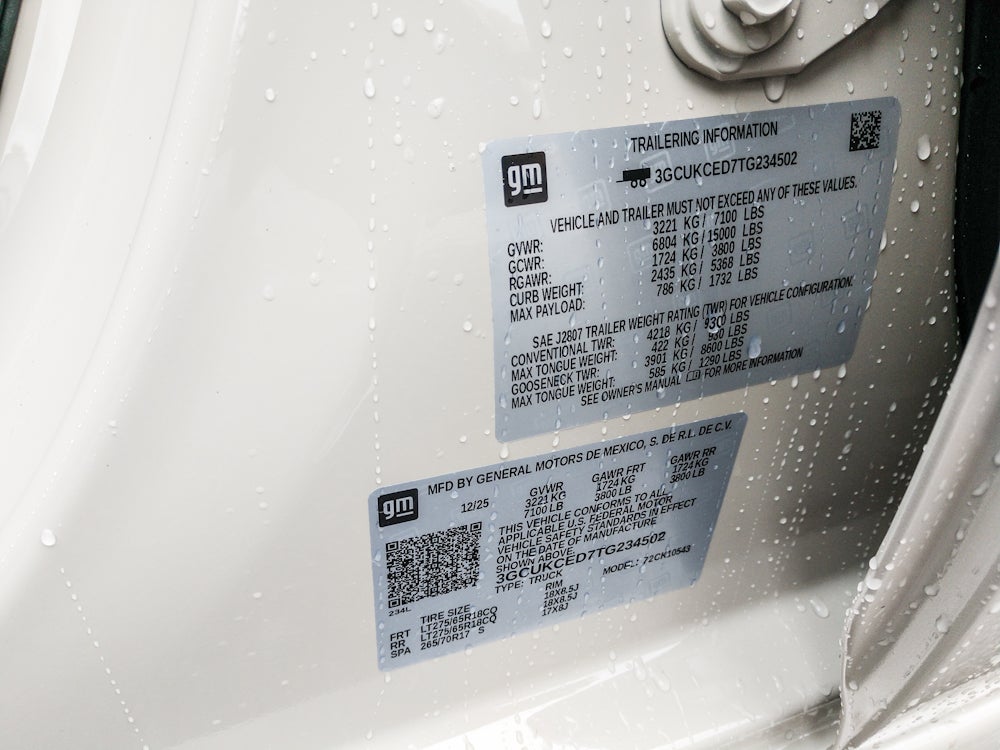 2026 Chevrolet Silverado 1500 Custom Trail Boss