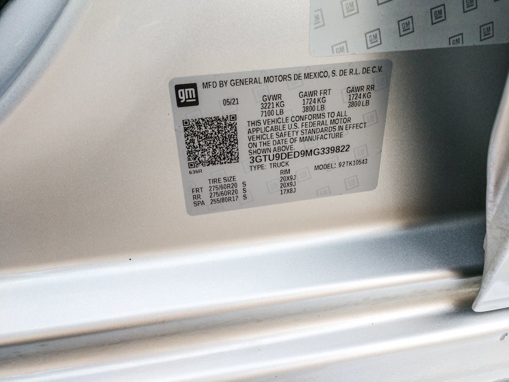 2021 GMC Sierra 1500 SLT