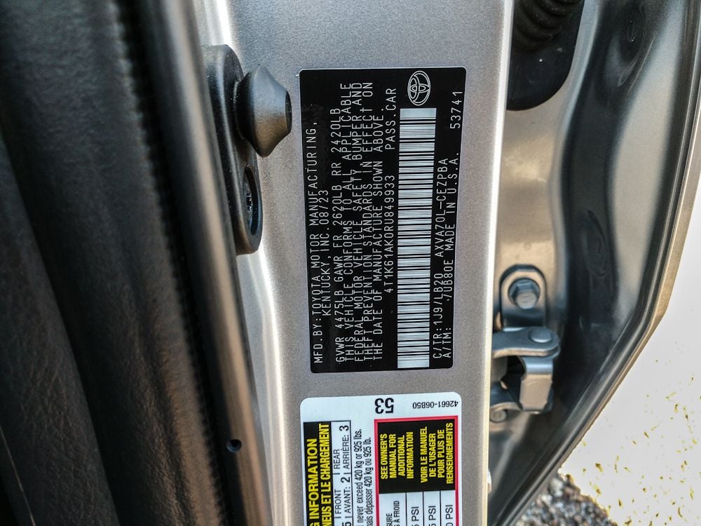 2024 Toyota Camry XSE